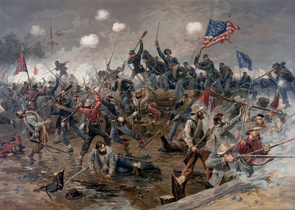 Then: Spotsylvania, Virginia (1864)